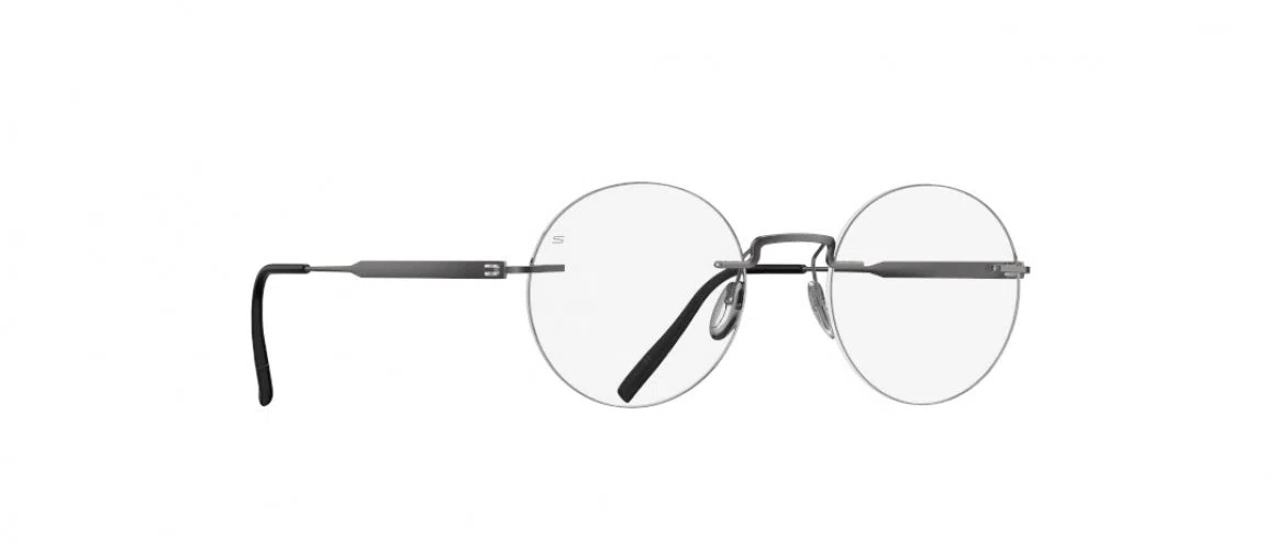 Silhouette The Visionary Demo Rimless 5586 Eyeglasses - view 2